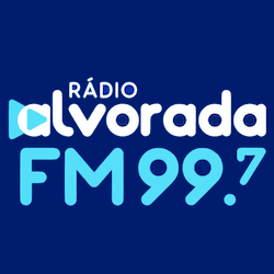 Logo da rádio Alvorada FM