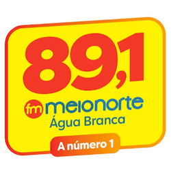Logo da rádio FM Meio Norte