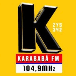 Logo da rádio KARABABÁ FM
