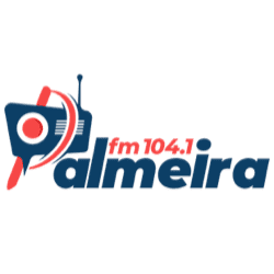 Logo da rádio Palmeira FM