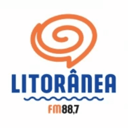 Logo da rádio Litorânea FM