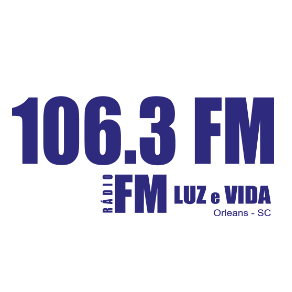 Logo da rádio FM Luz e Vida