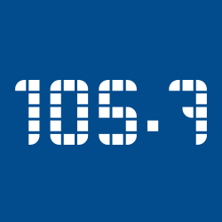 Logo da rádio 105,7 FM