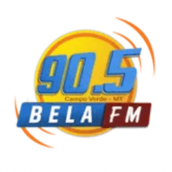 Logo da rádio Cidade Bela FM