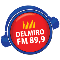 Logo da rádio Delmiro FM