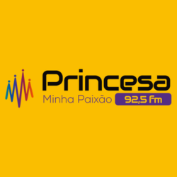 Logo da rádio Princesa FM