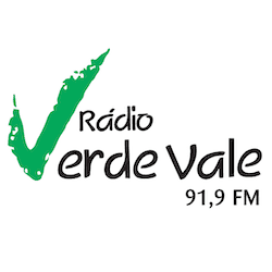 Logo da rádio Verde Vale FM