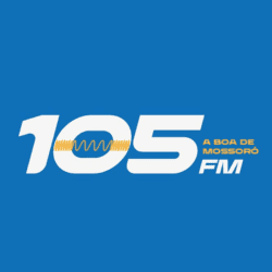 Logo da rádio 105 FM