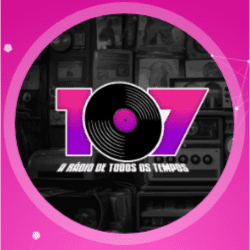 Logo da rádio 107 FM