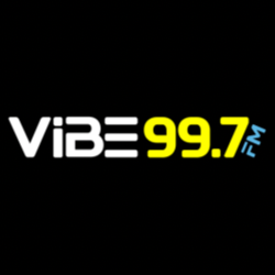 Logo da rádio KHYZ Vibe 99.7