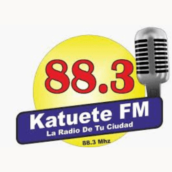 Logo da rádio 88,3 FM Katueté