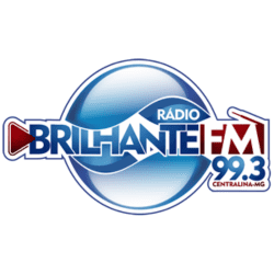 Logo da rádio Brilhante FM