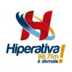 Logo da rádio Hiperativa FM