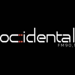 Logo da rádio Ocidental FM