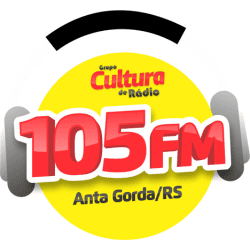 Logo da rádio 105 FM