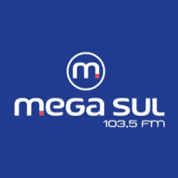 Logo da rádio Mega Sul FM