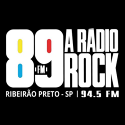 Logo da rádio 89 FM A Rádio Rock