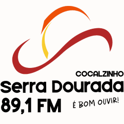 Logo da rádio Serra Dourada