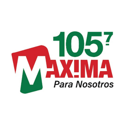 Logo da rádio KOAS 105.7 Maxima