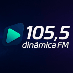 Logo da rádio Dinâmica FM