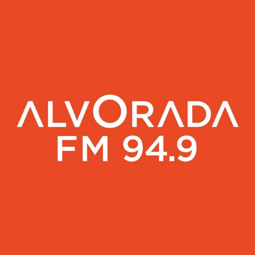 Logo da rádio Alvorada FM