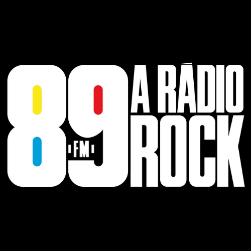 Logo da rádio 89 FM A Rádio Rock