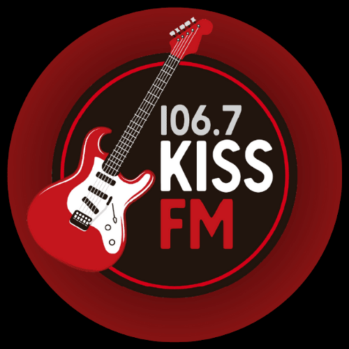 Logo da rádio Kiss FM