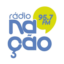Logo da rádio Nação FM