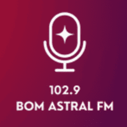 Logo da rádio Bom Astral FM