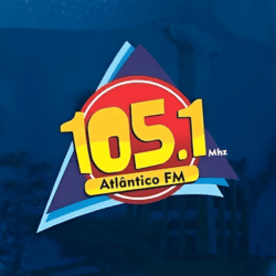 Logo da rádio Atlântico FM