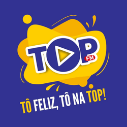 Logo da rádio Rede Top FM
