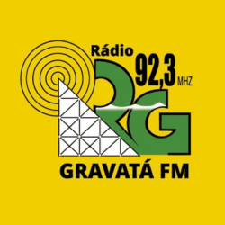 Logo da rádio Gravatá FM