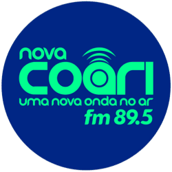 Logo da rádio Nova Coari FM