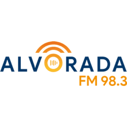 Logo da rádio Alvorada FM