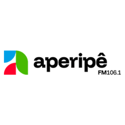 Logo da rádio Aperipê FM