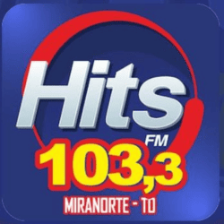 Logo da rádio Hits FM