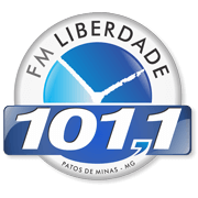 Logo da rádio FM Liberdade