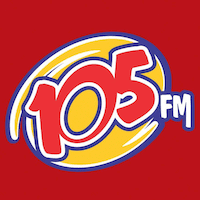 Logo da rádio 105 FM