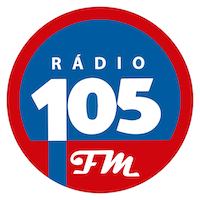 Logo da rádio 105 FM
