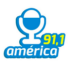 Logo da rádio América FM