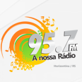 Logo da rádio A Nossa Rádio 95.7 FM