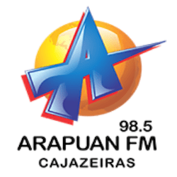 Logo da rádio Arapuan FM