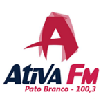 Logo da rádio Ativa FM