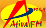 Logo da rádio Ativa FM