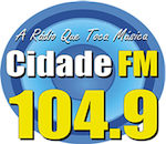 Logo da rádio Cidade FM