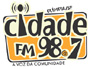 Logo da rádio Cidade FM