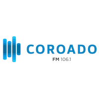 Logo da rádio Coroado FM