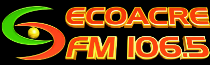 Logo da rádio Eco Acre FM 106