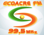 Logo da rádio Eco Acre FM 99