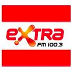 Logo da rádio Extra FM